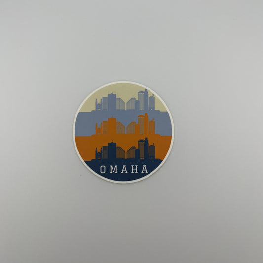 Omaha Multi Skyline Sticker